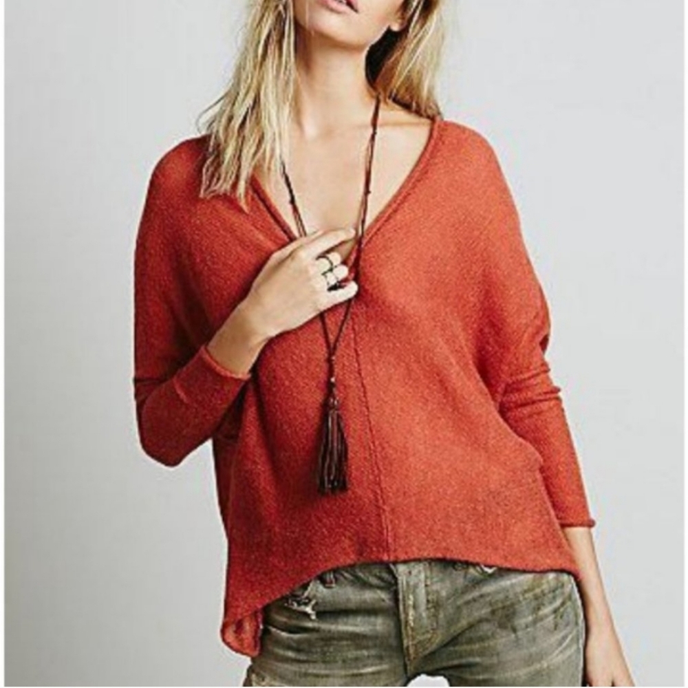 -Free People wool/ alpaca blend sweater size xs